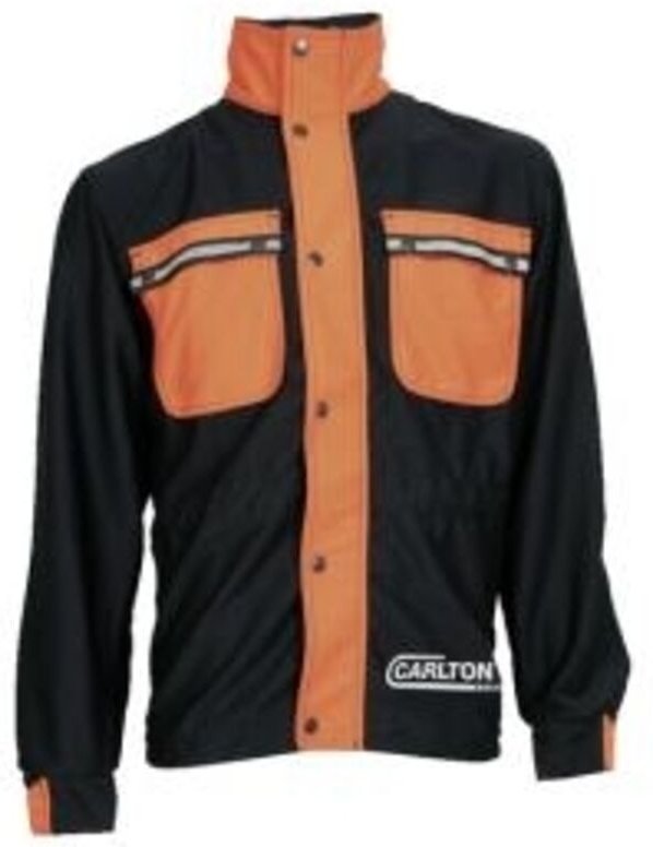 CARLTON Forstjacke Farbe orange und schwarz Größe 54 - XL