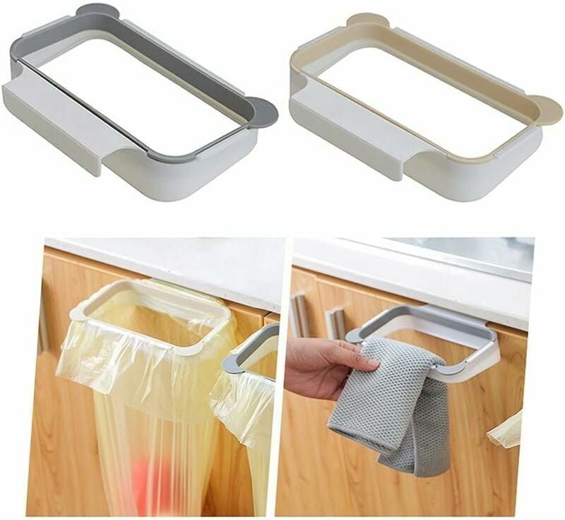 Shining House - Stück Müllbeutelhalter, Küchen-Müllbeutelhalter, hängender Müllbeutelhalter, zum Aufstellen von Müllsäck...