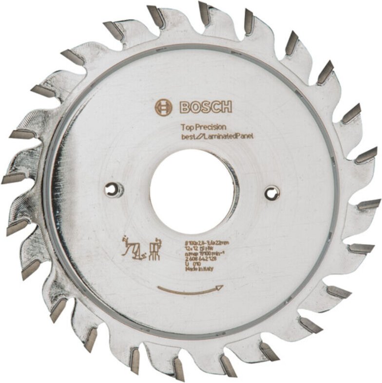 Vorritzblatt Top Precision Best for Laminated Panel, 100 x 22 x 2,8 - 3,6 mm - Bosch