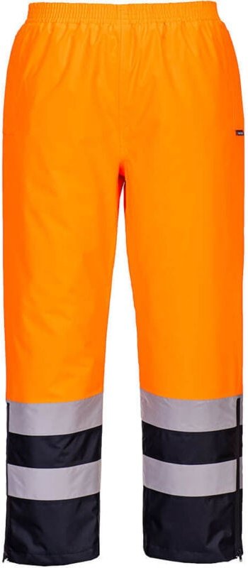 Winterhose Hochsichtbarkeit Orange/Navy XL - DE(50-52) - UK(40-41)