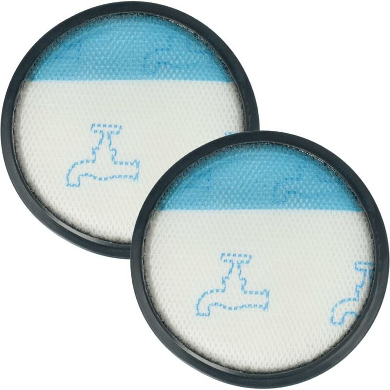 2x Vormotorfilter kompatibel mit Arcelik S7540 Staubsauger - Motorschutzfilter, Abwaschbar - Vhbw