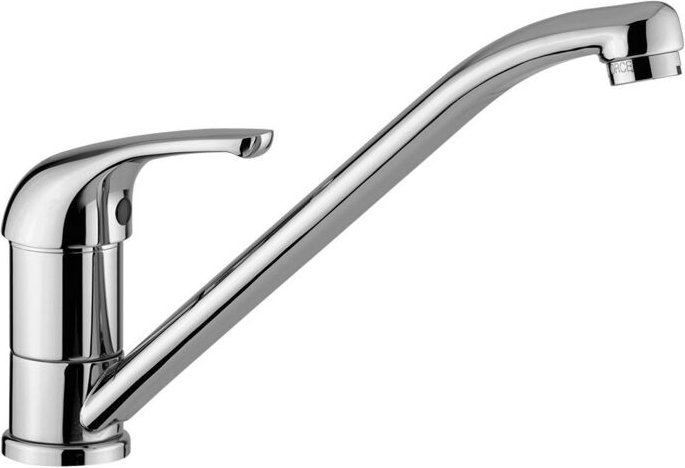 Paffoni - Apollo 3 Serie Einhand-Spültischbatterie mit schwenkbarem Auslauf APM3182CR Verchromt - Messing