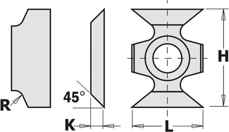 790.181.00 VIERKANTMESSER 18x18x1,95mm HW-K1920