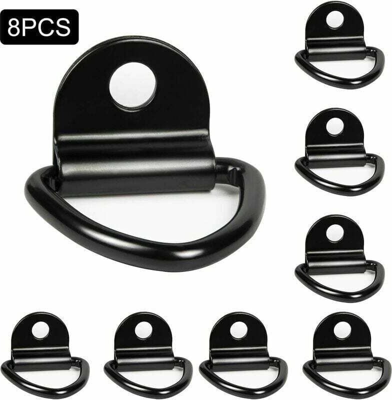 8er-Pack robuste Zurrringe für Boote, Lieferwagen, LKWs, Lagerhallen