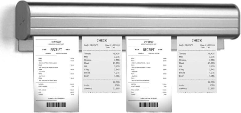 Restaurant-Bestellhalter, 30 cm, Aluminiumlegierung, Bestellhalter, Bestellhalter für Quittungen, Schecks, Küche, Hotelm...