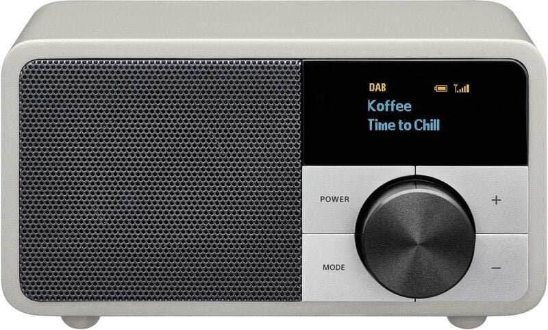 Original Mini Dab+DDR-7 s, Glacier Silver - Sangean