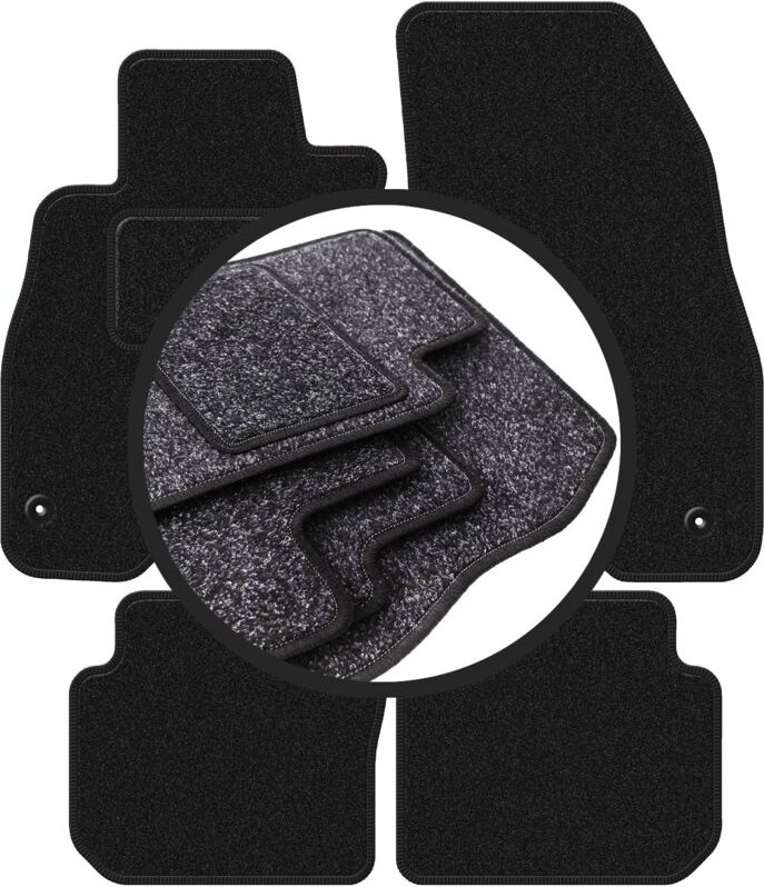ANTHRA Autofußmatten für: Fiat Punto 12' Fließheck (2012-2018)