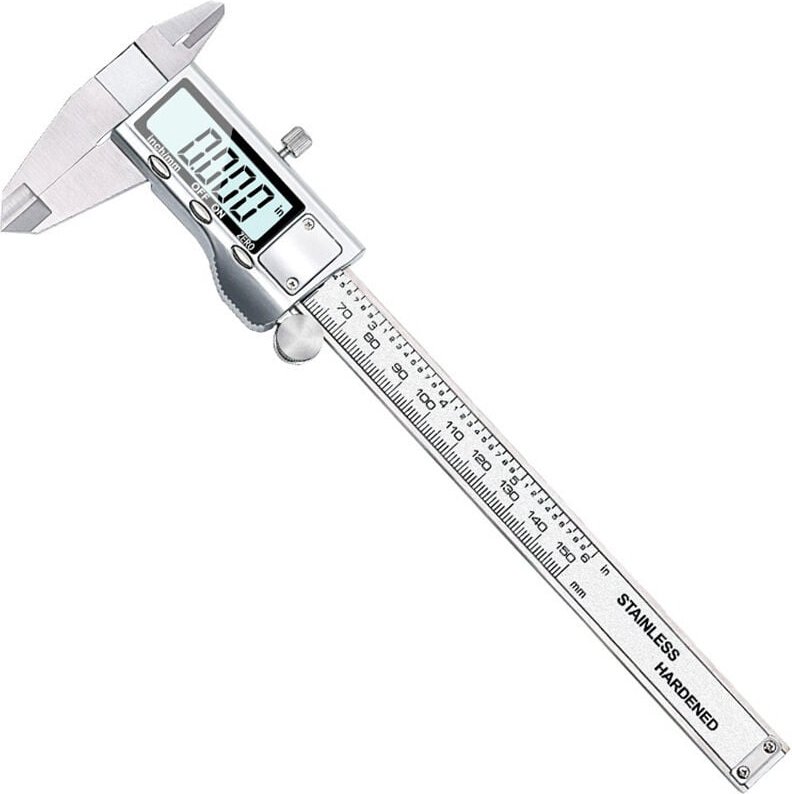 Pied à Coulisse Digital d'Atelier 150 mm, IP20 - Modèle 1300EAPB - Outil de Mesure de Précision pour l'Atelier - Réglage...