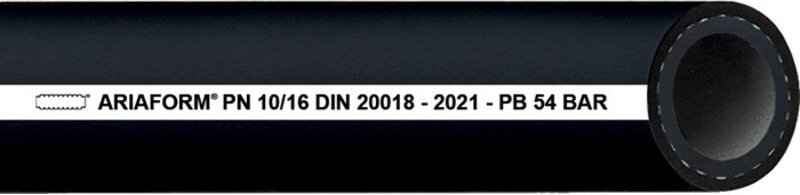 Pressluft-/Wasserschlauch ariaform® / din Innen-Ø 19 mm Außen-Ø 31,0 mm Länge 40 m Schwarz