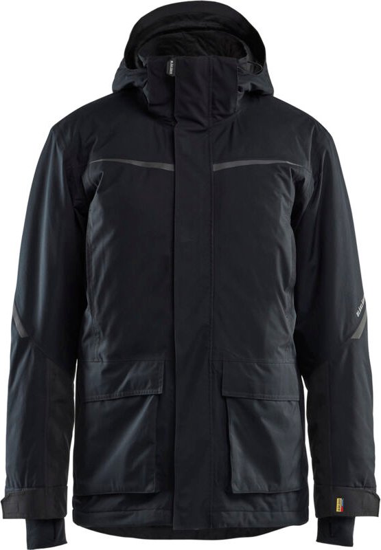 Arbeitsparka Winter 4989 - Schwarz 4XL