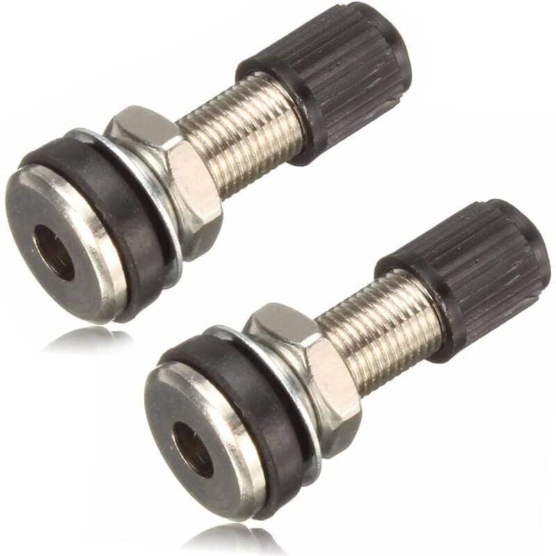 2 pezzi guarnizioni valvola e coperture antipolvere per pneumatici di moto e auto - KZQ