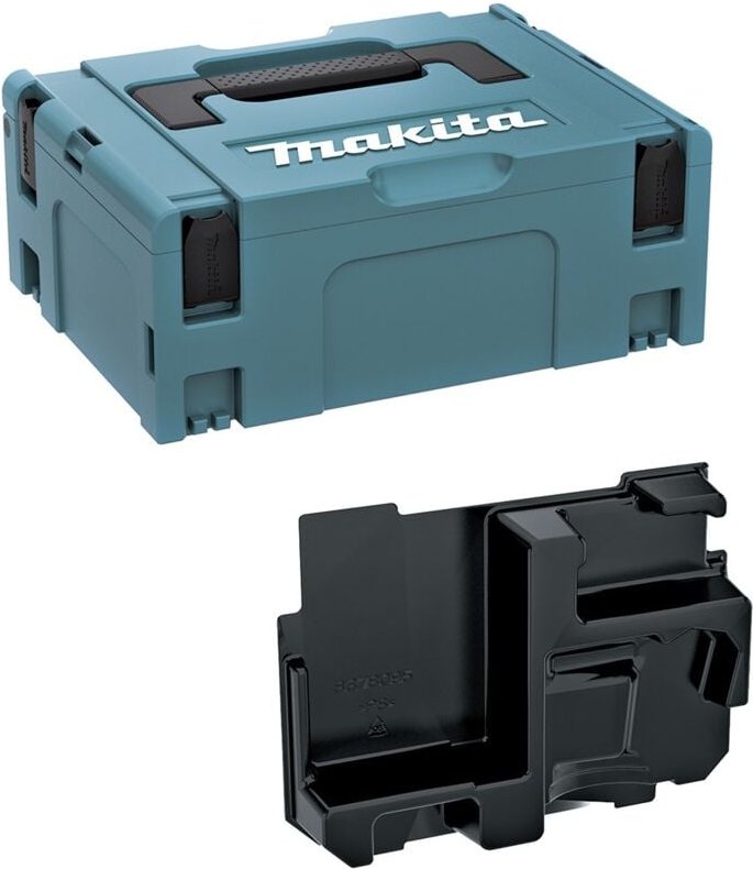 Koffer Makita makpac 2 + Tiefziehteil DBO180 (837809-5)