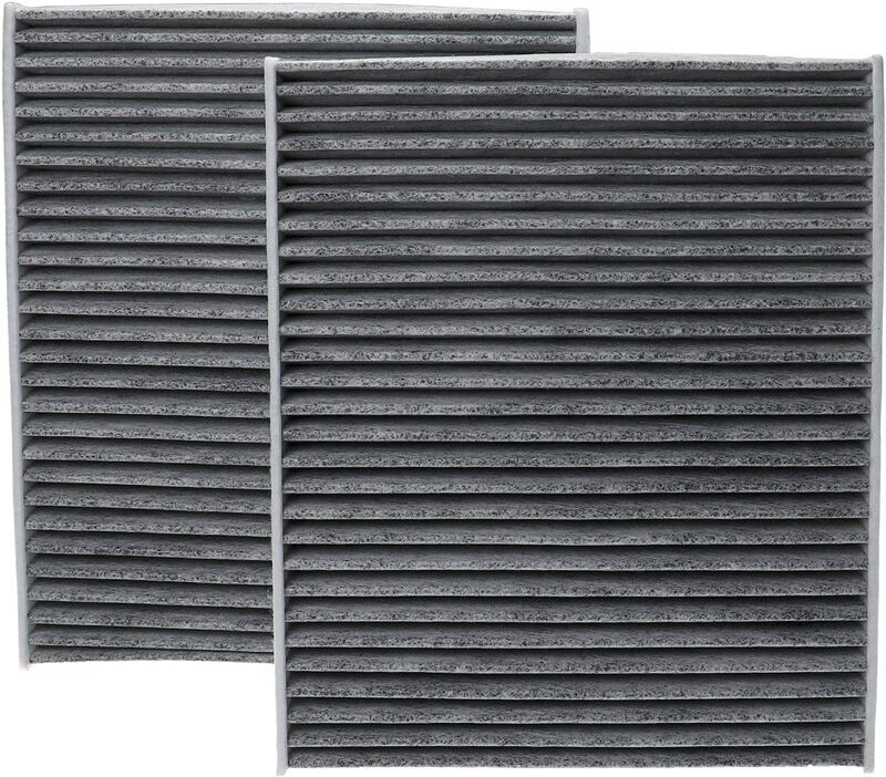 Vhbw - 2x Innenraumfilter Ersatz für Valeo 715690 für pkw - Mit Aktivkohle