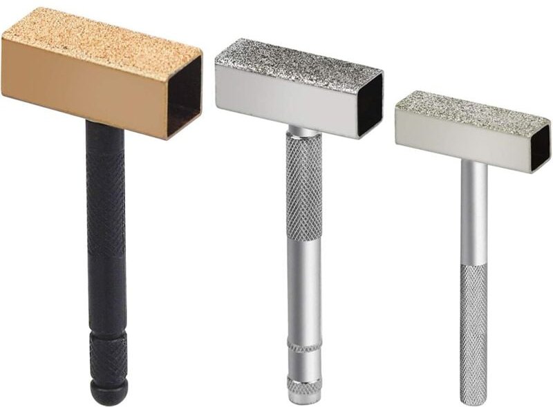 3 Pcs Redresseur de Meule, Outil de Roue à Disque Diamant de Meulage - Lntyq