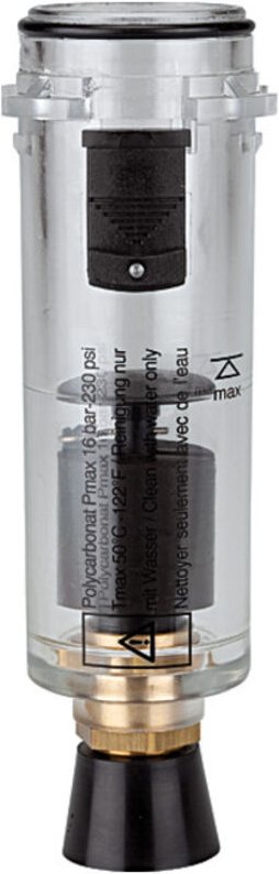 Polycarbonatbehälter, automatisches Ablassven.(Einbauausfür), bg 1 - Riegler