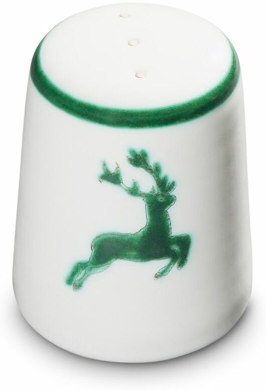 Thumbnail - Gmundner Keramik Grüner Hirsch, Pfefferstreuer gerade