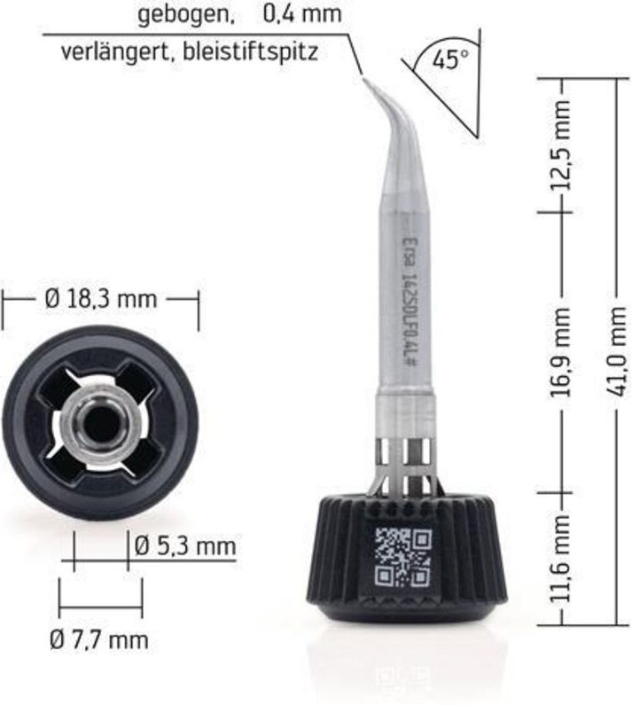 Ersa - Lötspitze bleistiftspitz Breite 0,4 mm 0142SDLF04L/SB