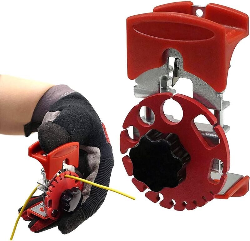 Aougo - Multifunktionale manuelle elektrische Kabelabisoliermaschine, tragbare Kupfer-Abisoliermaschine mit einstellbare...