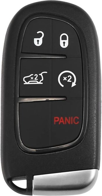Thumbnail - AutoschlüSselanhäNger Keyless Entry Remote GQ4-54T 433 MHz ID4A-Chip für 2014-2020 5 Tasten 68141580AA 68141580AB