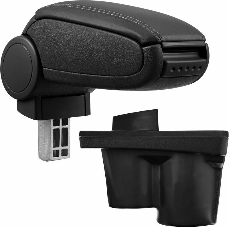 Pro.tec - Mittelarmlehne Opel Adam mit Staufach Kunstleder Schwarz