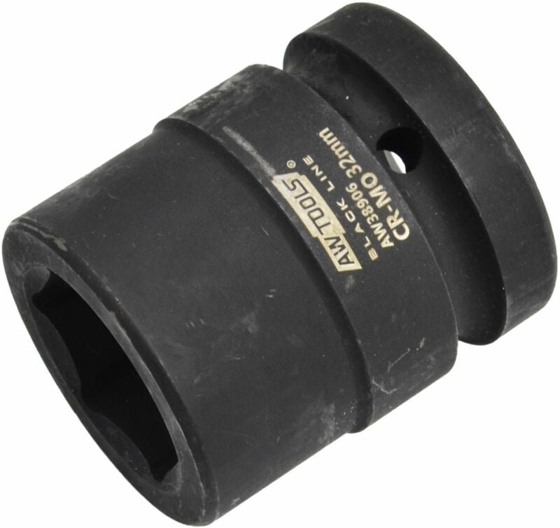 Awtools nasadka udarowa sześciokątna 1 " krótka 36mm black line