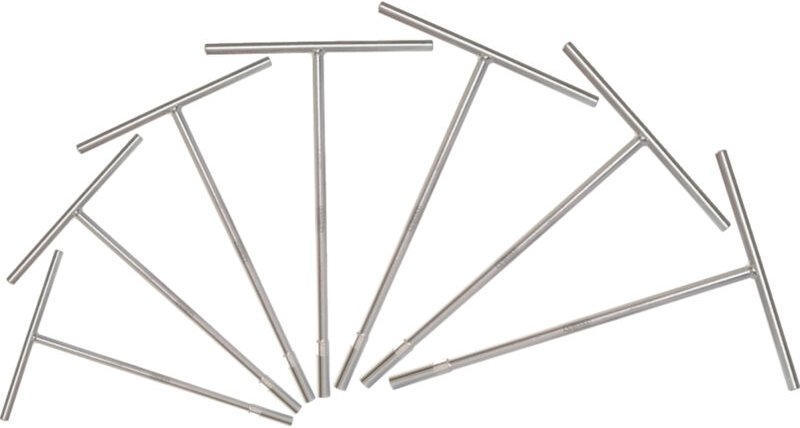 T-Griff Steckschlüssel-Satz, 7-tlg, 8-14mm