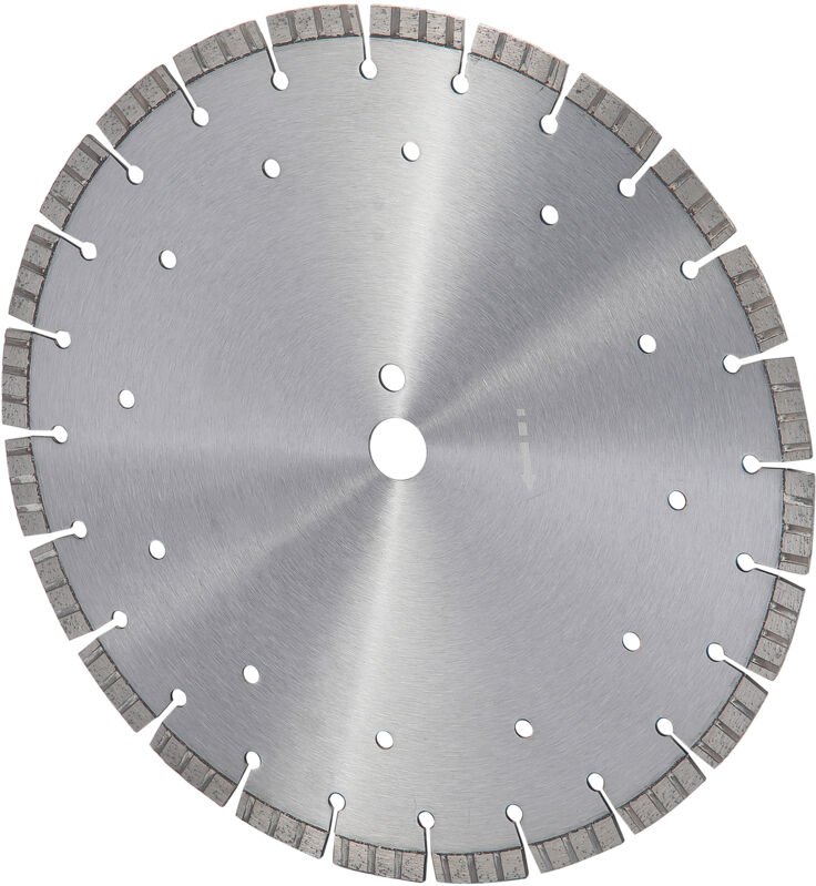 Mophorn - 14 Zoll/350 mm Diamantsägeblatt, Betonsägeblatt Nass/Trocken, 0,47 Zoll/12 mm gewellte Zähne, universelles 1 Z...