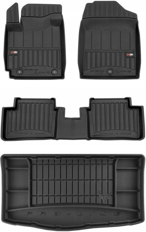 SET 3D Gummimatten Kia Picanto 3 HB ab 2017-
