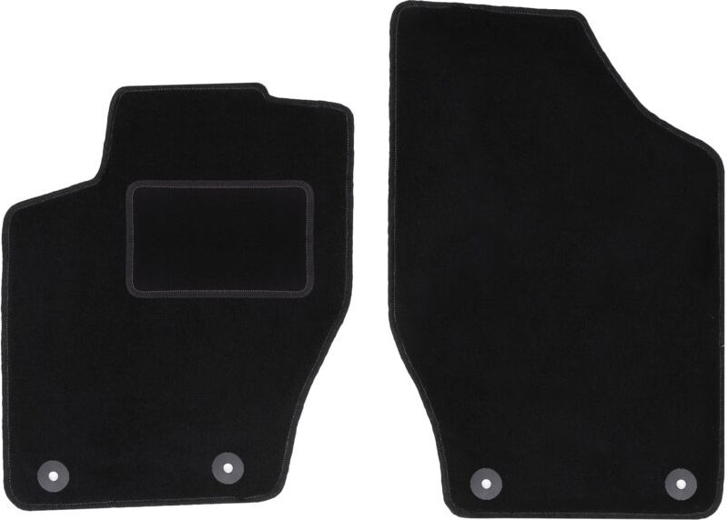 Vordere Matten schwarz für: Peugeot 308 I Fließheck, Kombi, SW (2007-2013)