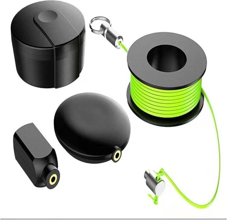 Thumbnail - Magnetischer Drahtzieher, 4er-Pack magnetisches Kabelzieher-Set mit magnetischen Drähten, Nylonseilen, magnetischer Drah...