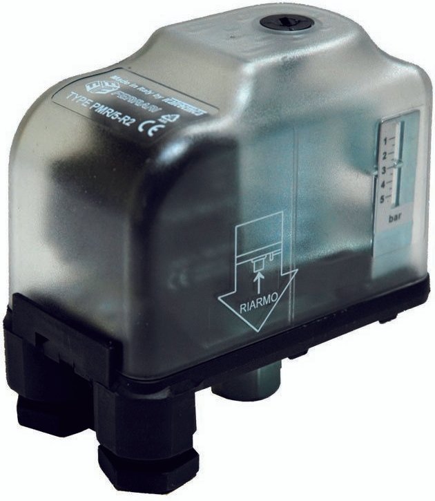 Blockierdruckschalter mit manueller Rückstellung für Heizung