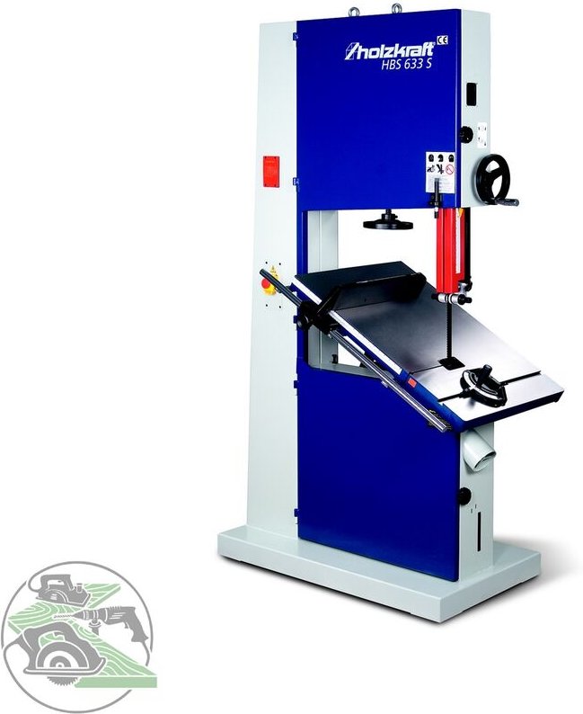Holzkraft - Präzisions Holzbandsäge Bandsäge Säge hbs 633 s set 5156303SET