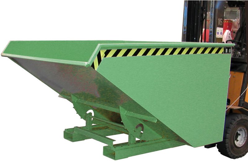 Bauer Kippbehälter EXPO 1700, lackiert, Resedagrün