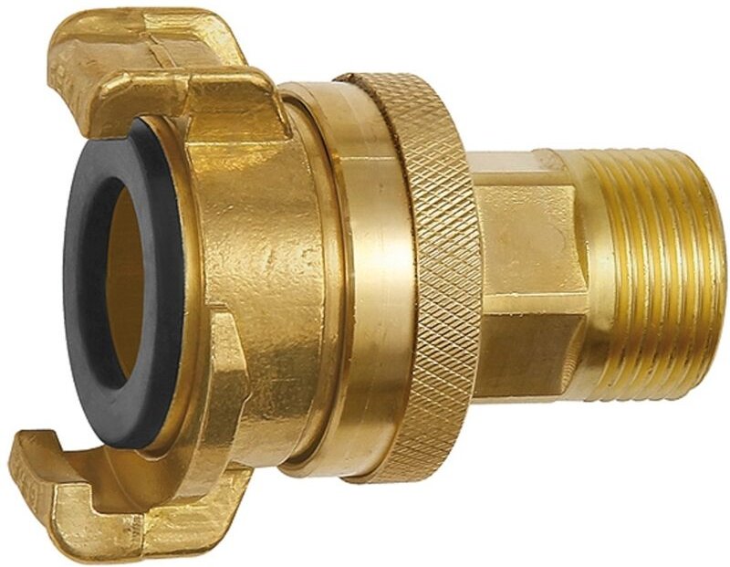 GEKA-Gewindestück, starr, Sicherheitsausführung, Ring, g 1 ag - Riegler