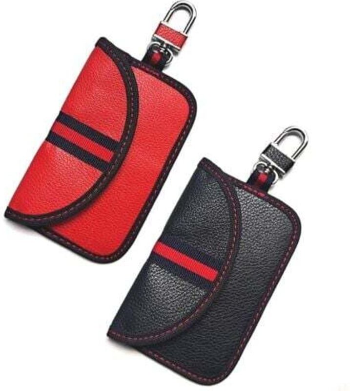 Thumbnail - LaBlanc – 2er-Pack Schutztaschen für Autoschlüsselanhänger mit RFID-Signalblockierung und Diebstahlschutz – Blockiert