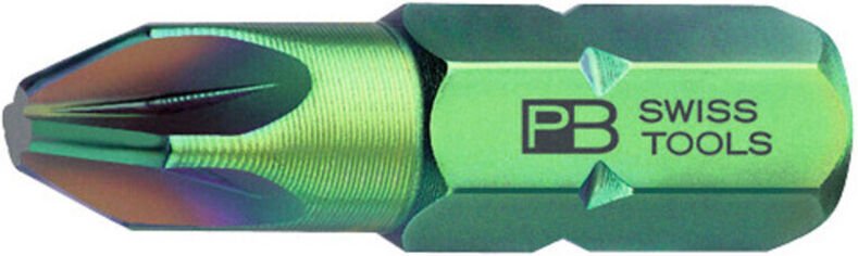 Precision Bit, Pozidriv, 1/4 Zoll 1/25 mm - Pb Swiss Tools