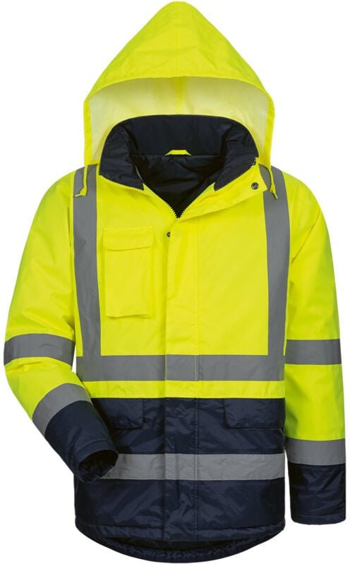 HARRY Warnschutz-Parka Gelb/Marine Größe L(54/56)