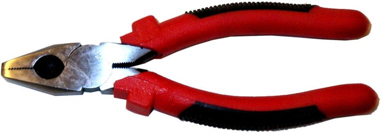 Universalzange 7' schwarzer und roter Griff C0013