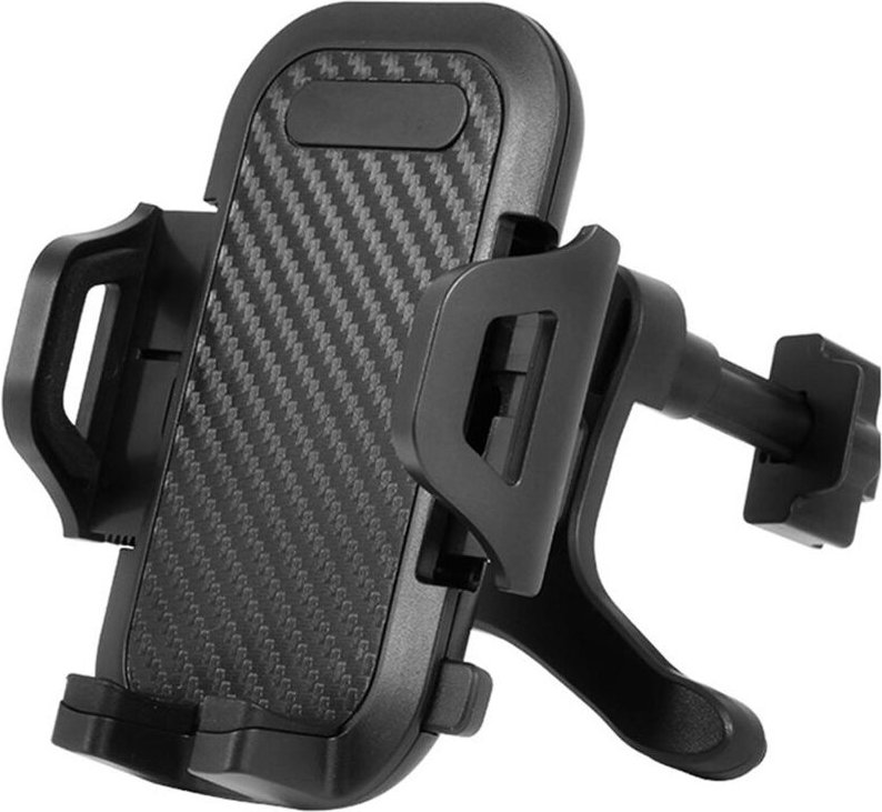 Auto-Handyhalterung mit Luftauslasshalterung, 360-Grad-Einstellung, fester und sicherer Halt, universell, Schwarz