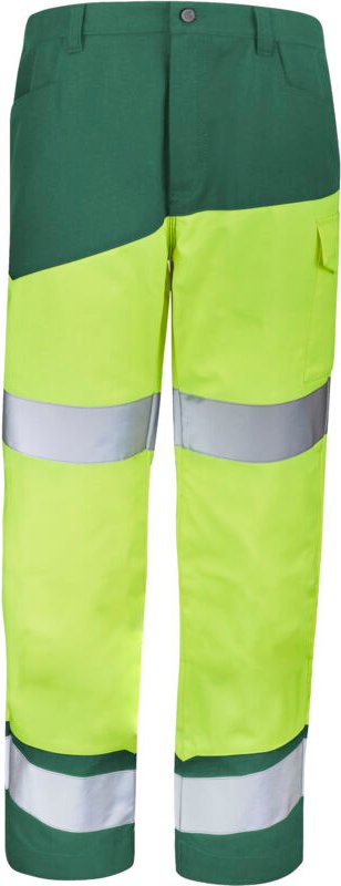 Sicherheits-Reflexhose Fluorescent Gelb Fluorescent Grün Amazonien 3XL - FR(60-62)