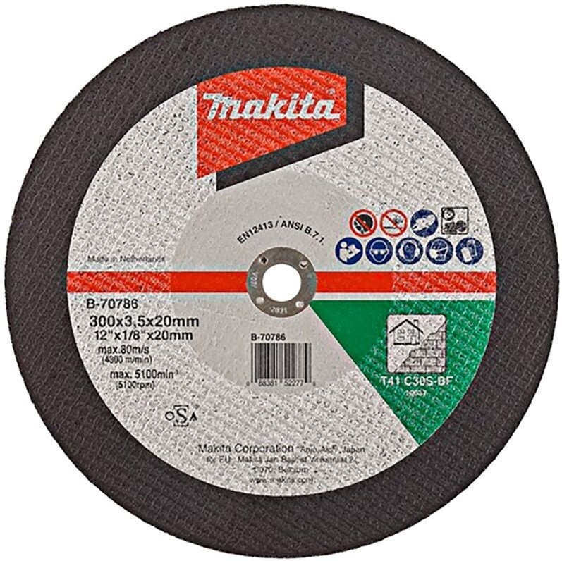 Thumbnail - Trennscheibe 300x20 Stein - B-70786 - Makita