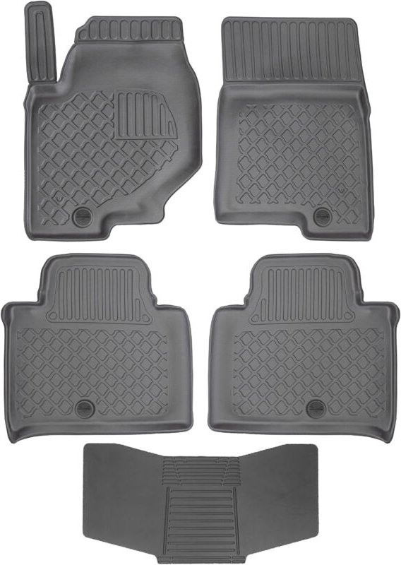 Matten ARISTAR 603731 + ABDECKUNG 251992 -Ssangyong Rexton II / Musso SUV 11.2017- STOP. MONTAGE AV2 Vorne und hinten