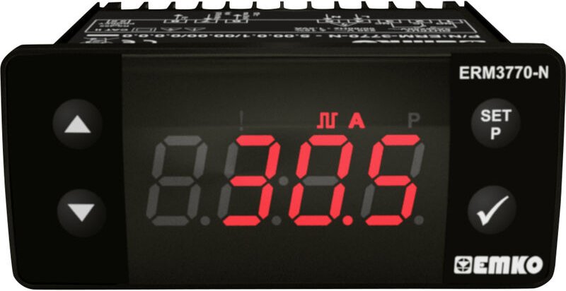 Emko ERM-3770-N.8.00.0.2/00.00/0.0.0.0 Drehzahlmesser optisch 7 - 10000 U/min