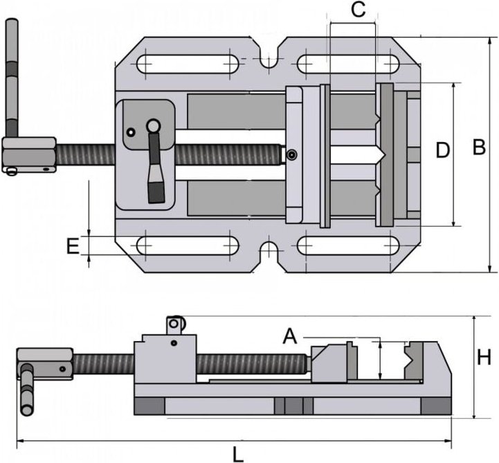 Opti Backen-Schnellspanner BSI-Q140 optimale 3000234