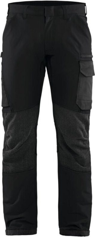 Blakläder Service Bundhose, schwarz / dunkelgrau, Konfektionsgröße 48