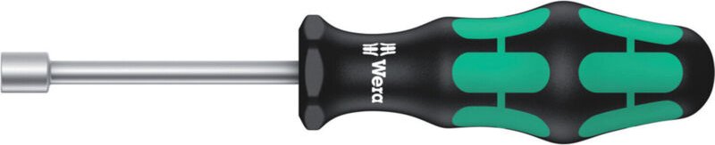 STECKSCHL.-Schraubendreher 5 mm m.bohrung - Wera