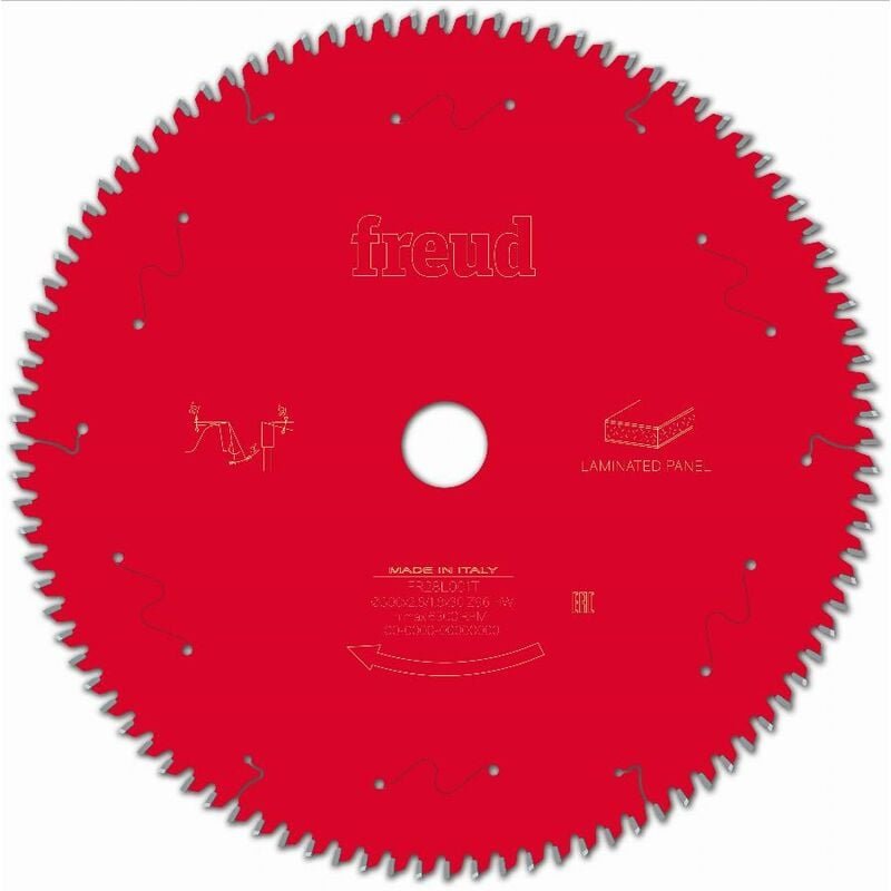 Sägeblatt für Handkreissäge FREUD - Ø300 2,8/1,8 AL30 Z96 BA -2° - F03FS09805 -FR28L001T
