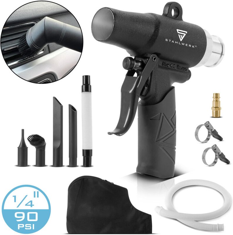 Stahlwerk - Druckluft-Saug-Blas-Pistole DSB-90 st Umschaltbare Reinigungspistole