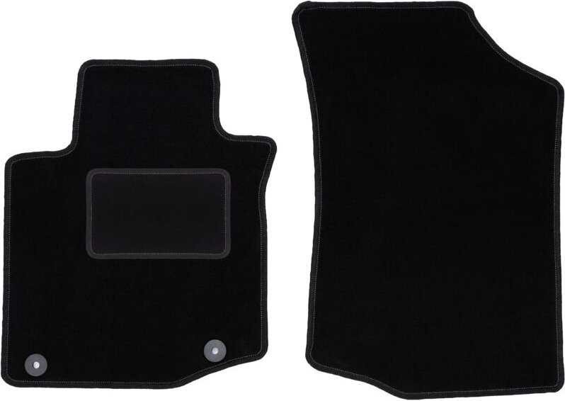 Vordere Matten schwarz für: Peugeot 107 Fließheck (2005-2014)