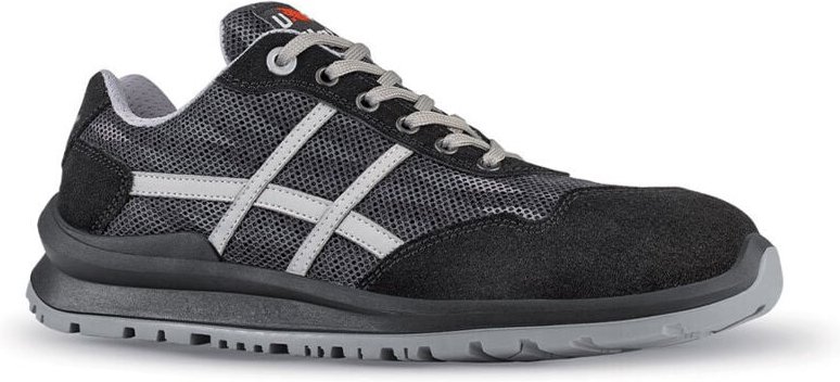 Sicherheitsschuhe niedrig FANGIO S1P SRC - Schwarz/Weiß 44